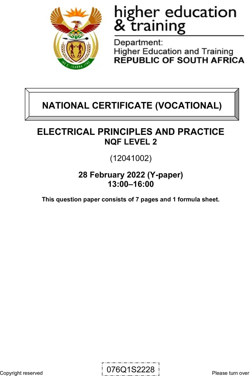 Principles And Practice L2 QP Supp Feb 2022 preview