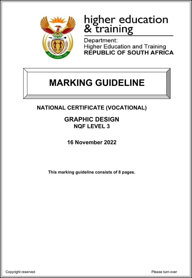 Graphic Design L3 Nov MEMO 2022 preview
