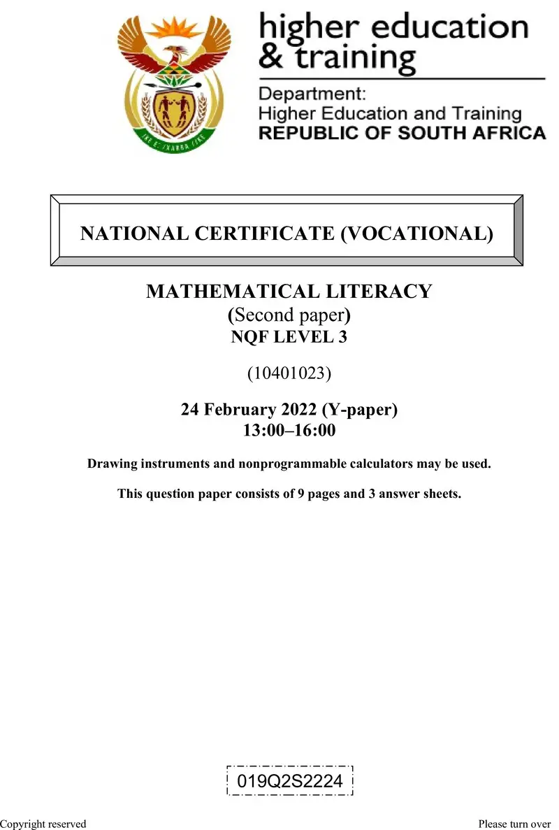 Literacy L3 P2 QP Supp Feb 2022 preview