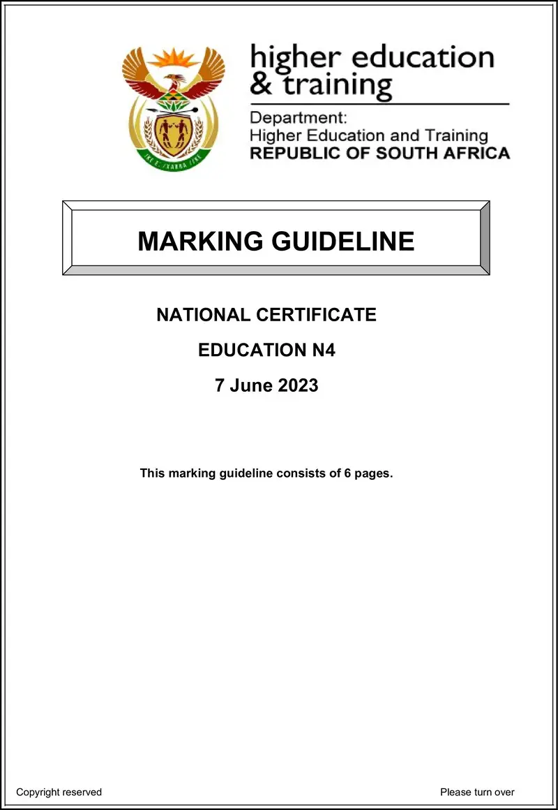 N4 June MEMO 2023 preview