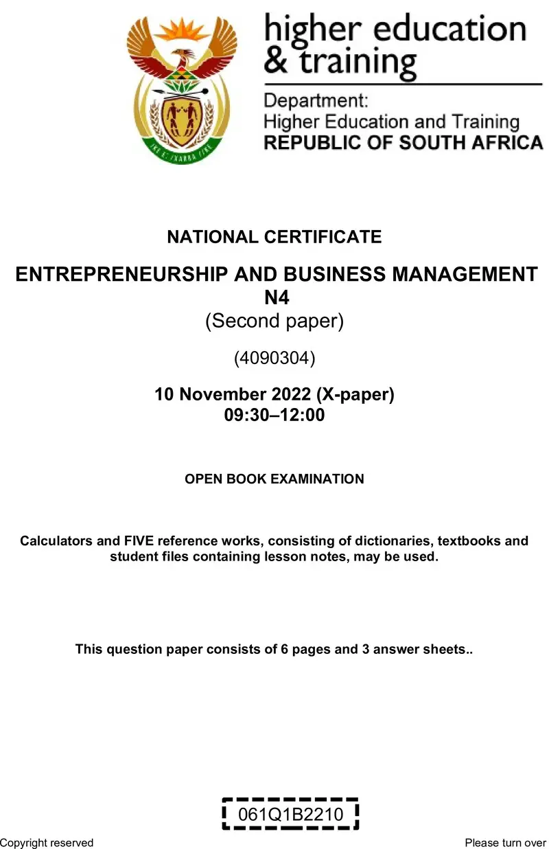 And Business Management N4 P2 QP Nov 2022 Edited Gerber preview