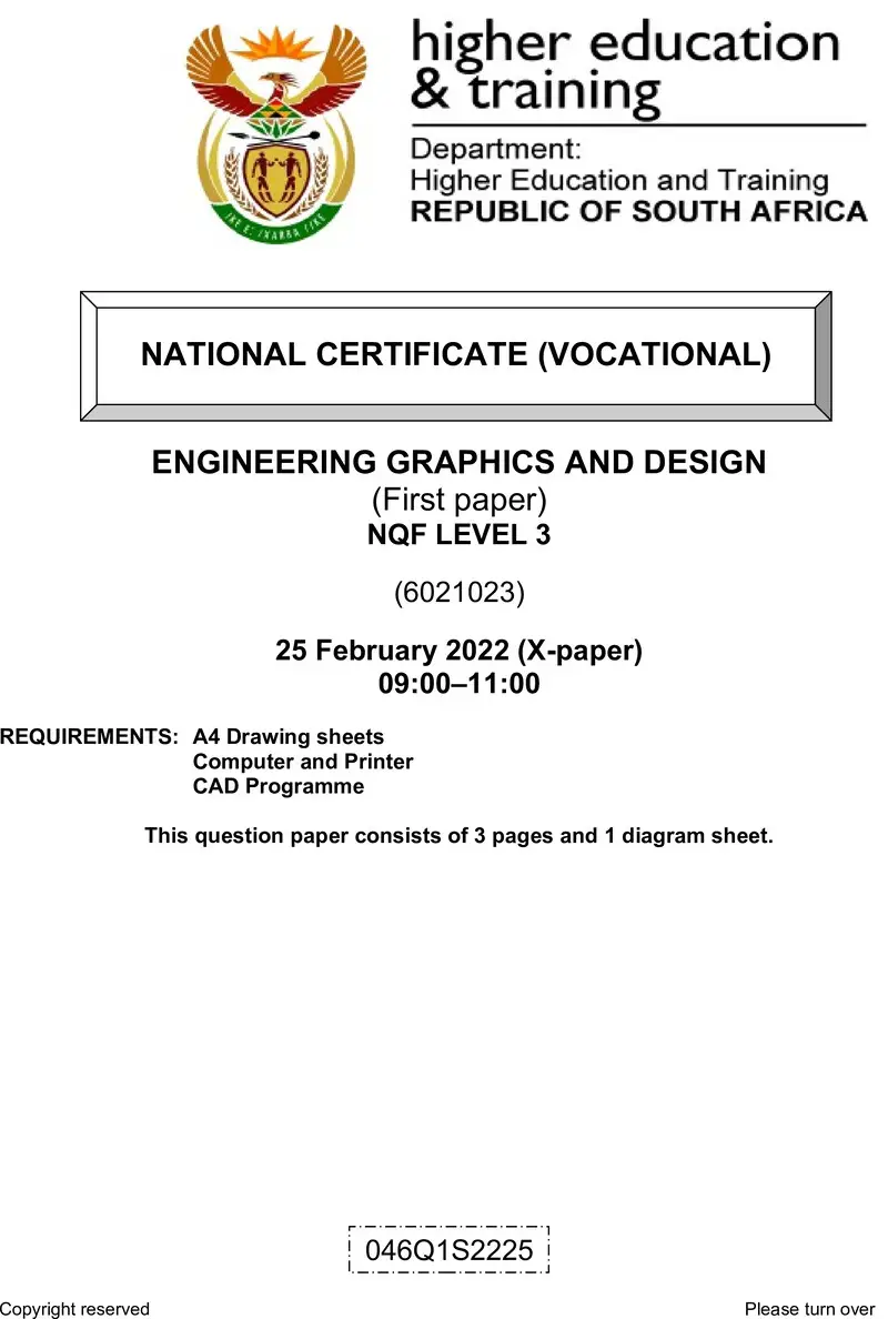 Graphics And Design L3 P1 QP Supp Feb 2022 preview