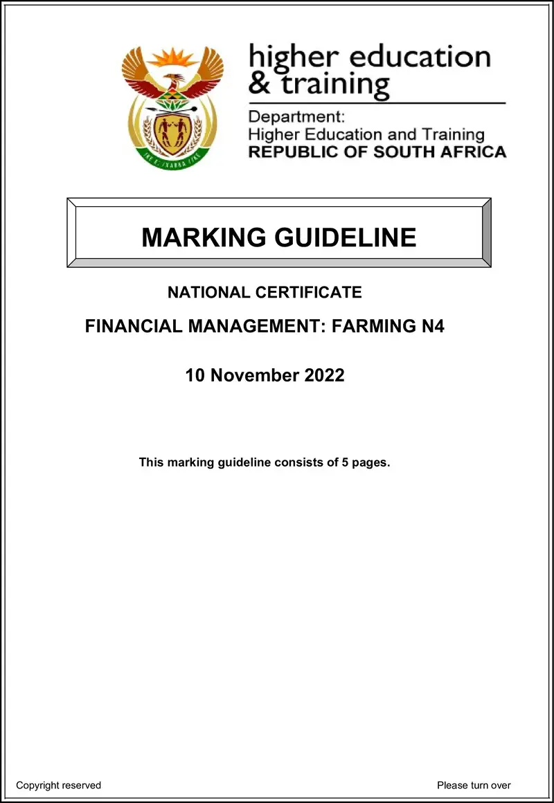 Management Farming N4 Nov MEMO 2022 Edited preview