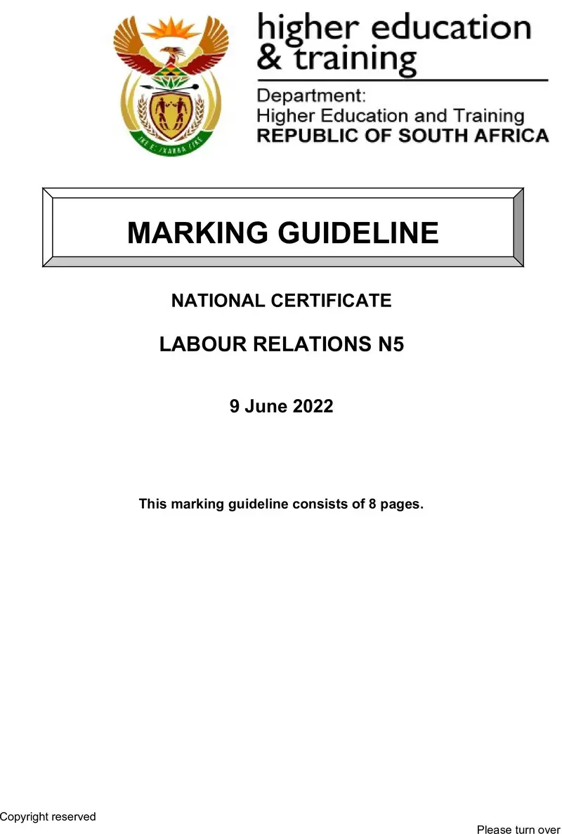 Relations N5 MEMO June 2022 preview