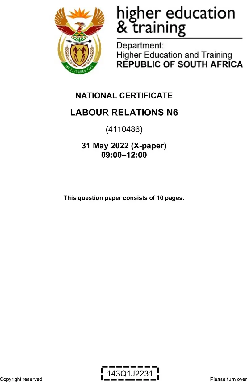 Relations N6 QP June 2022 Moller preview