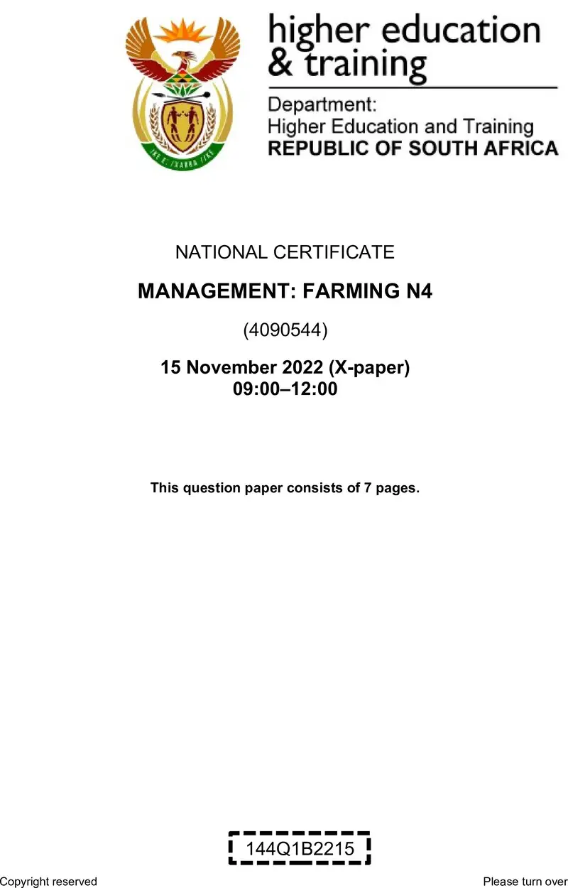 Farming N4 QP Nov 2022 Edited Ettienne preview