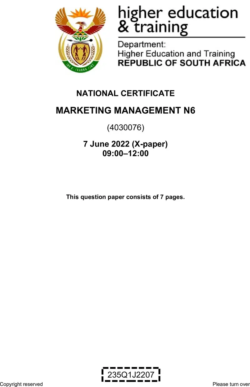 Management N6 Jun QP 2022 Edited Ettienne preview
