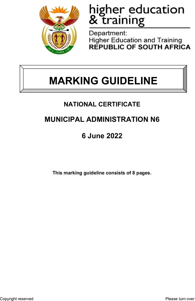 Administration N6 June MEMO 2022 Edited preview