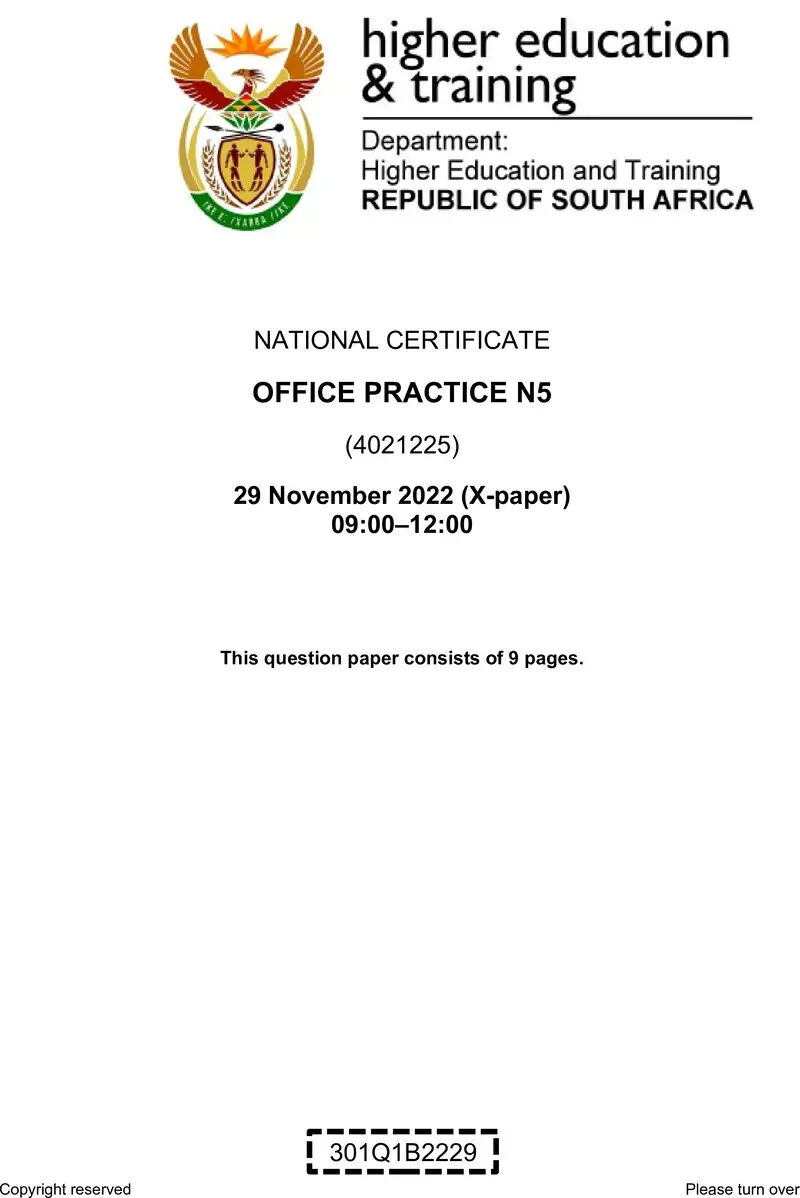 Practice N5 QP Nov 2022 Edited Ettienne preview