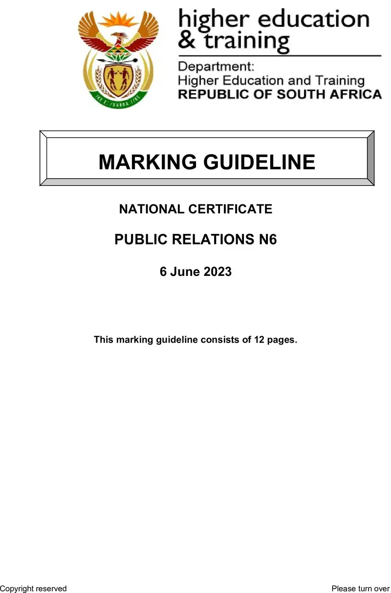 Relations N6 June MEMO 2023 preview