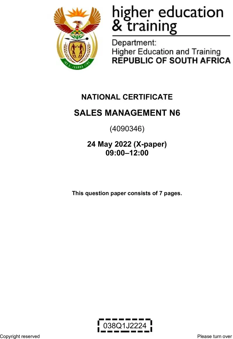 Management N6 Jun QP 2022 Edit Posthumus preview