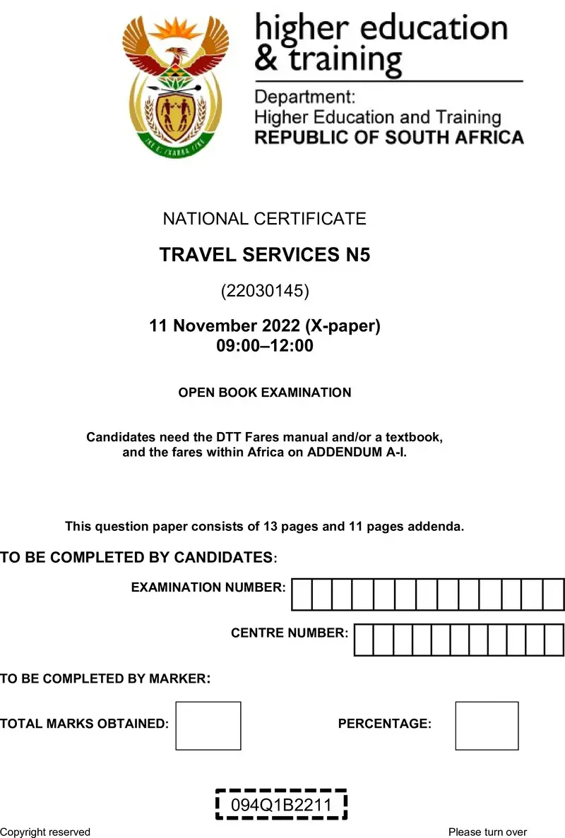 Services N5 QP Nov 2022 Edit Posthumus preview