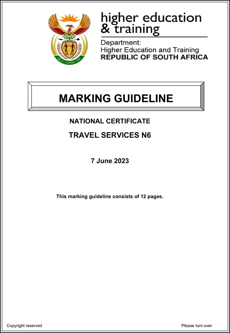 Services N6 June MEMO 2023 Edited preview