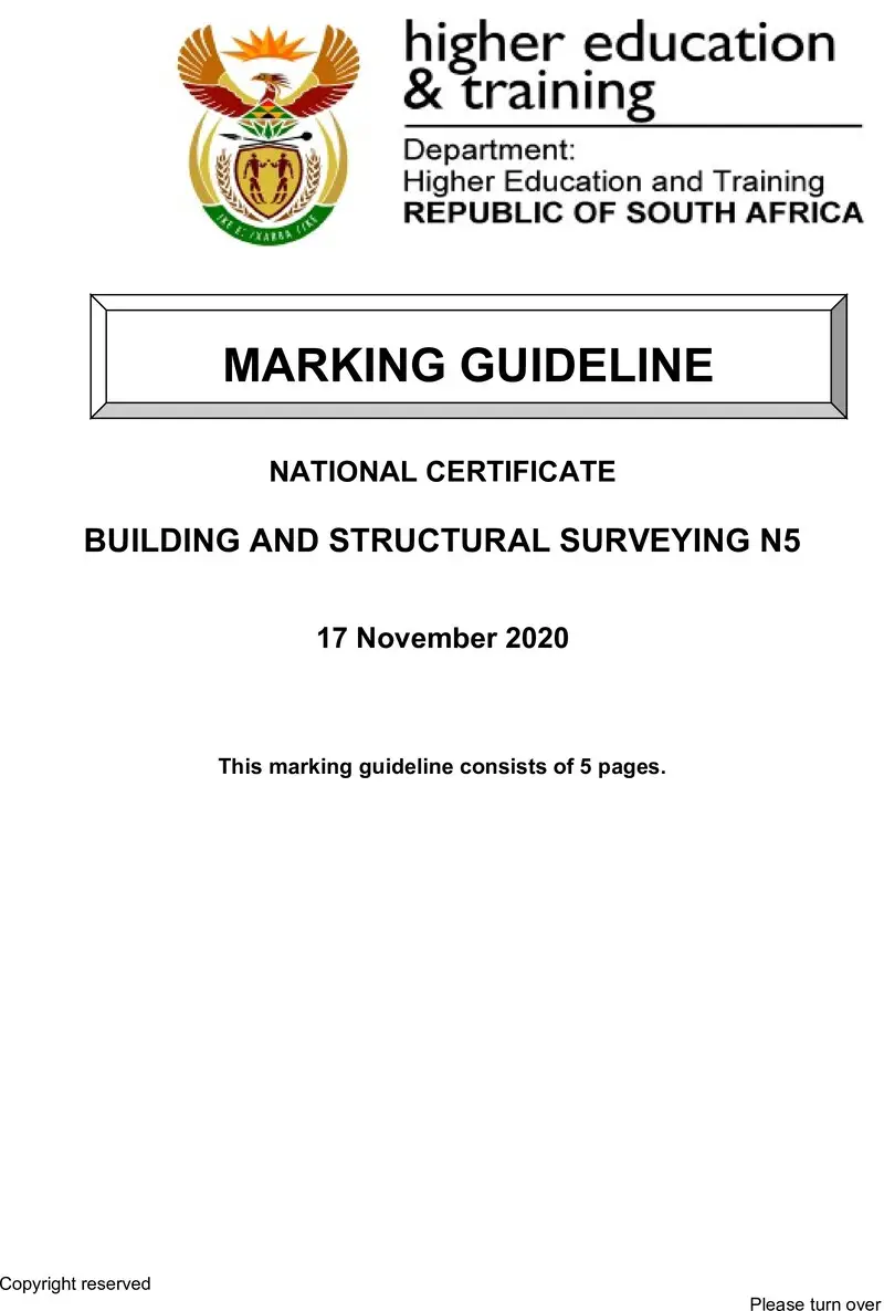 T170 Building And Structural Surveying N5 MG 2020 preview