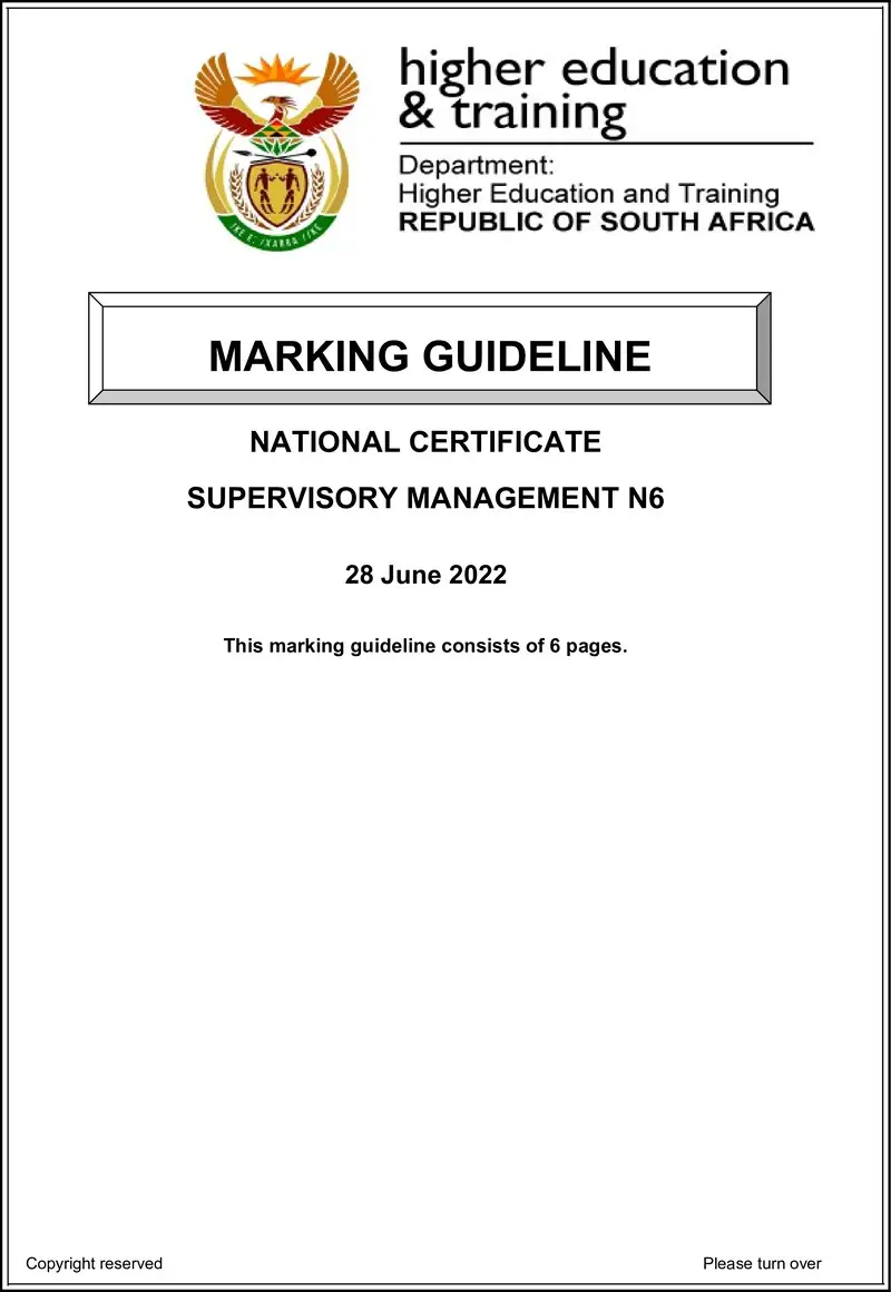 T1710 Supervisory Management N6 Aug MEMO 2022 preview