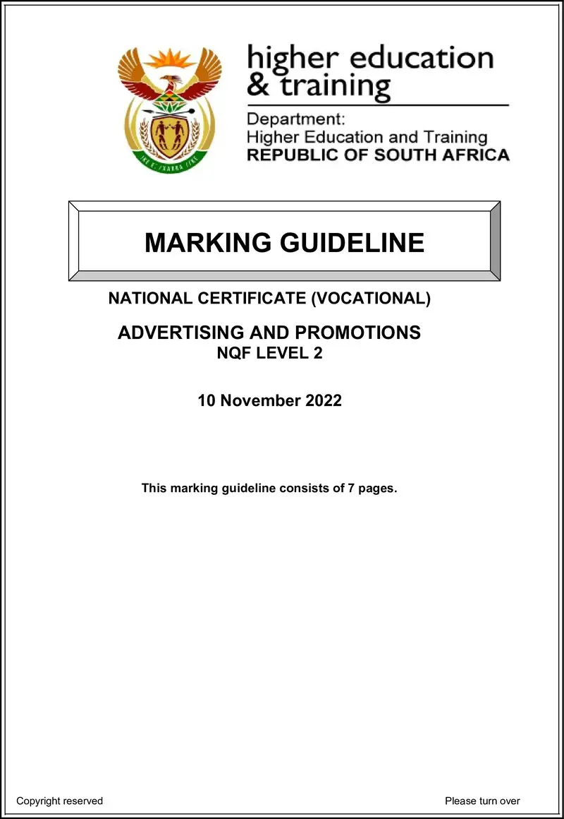 Nc20 Advertising And Promotions L2 Nov MEMO 2022 preview