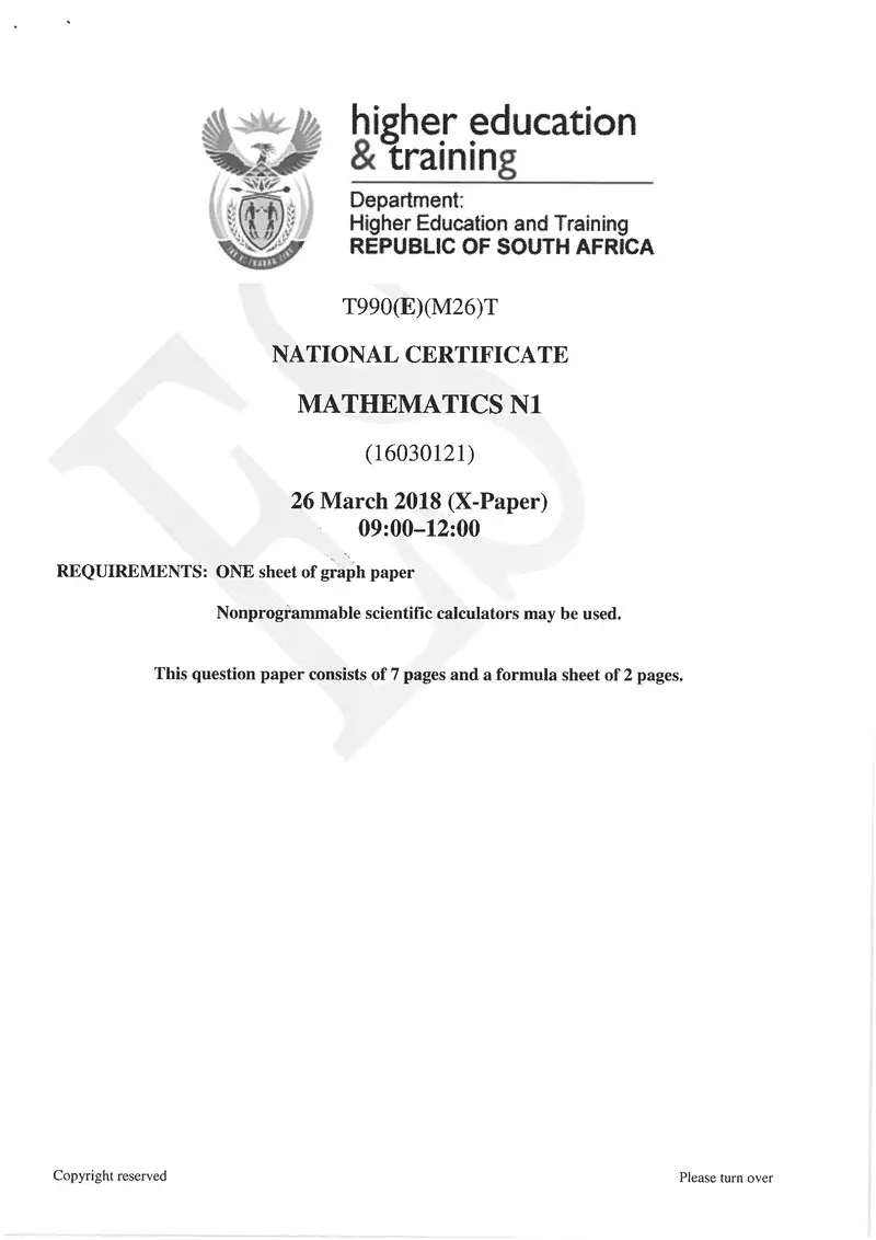 N1 Exam Paper 1 2018 preview
