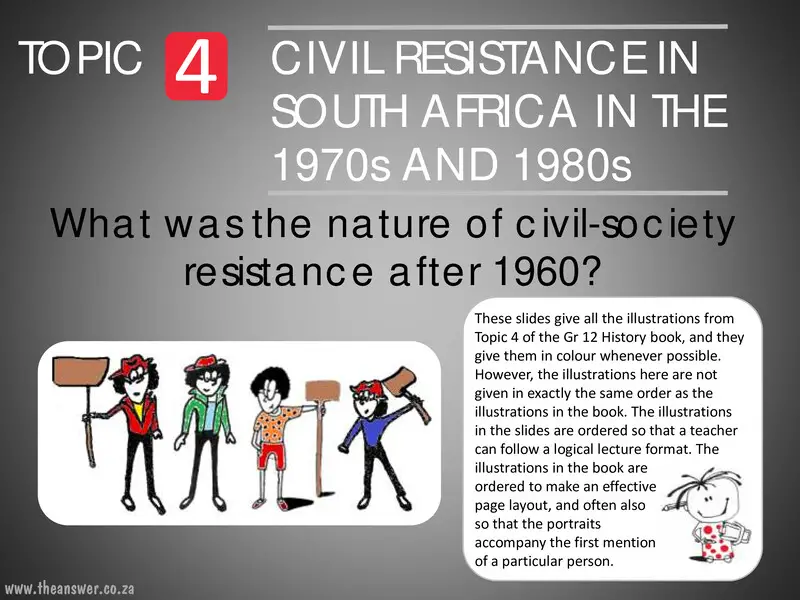 Grade 12 History past paper 1982 – grade 12 history topic 4 slides