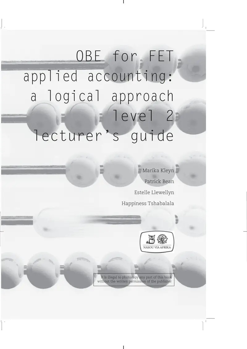 Applied Accounting A Logical Approach L2 Lg cover