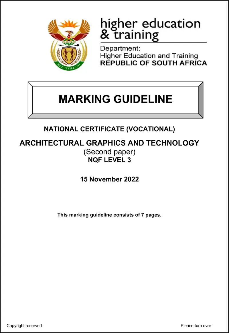 Architectural Graphics And Technology L3 P2 MEMO Nov 2022 preview