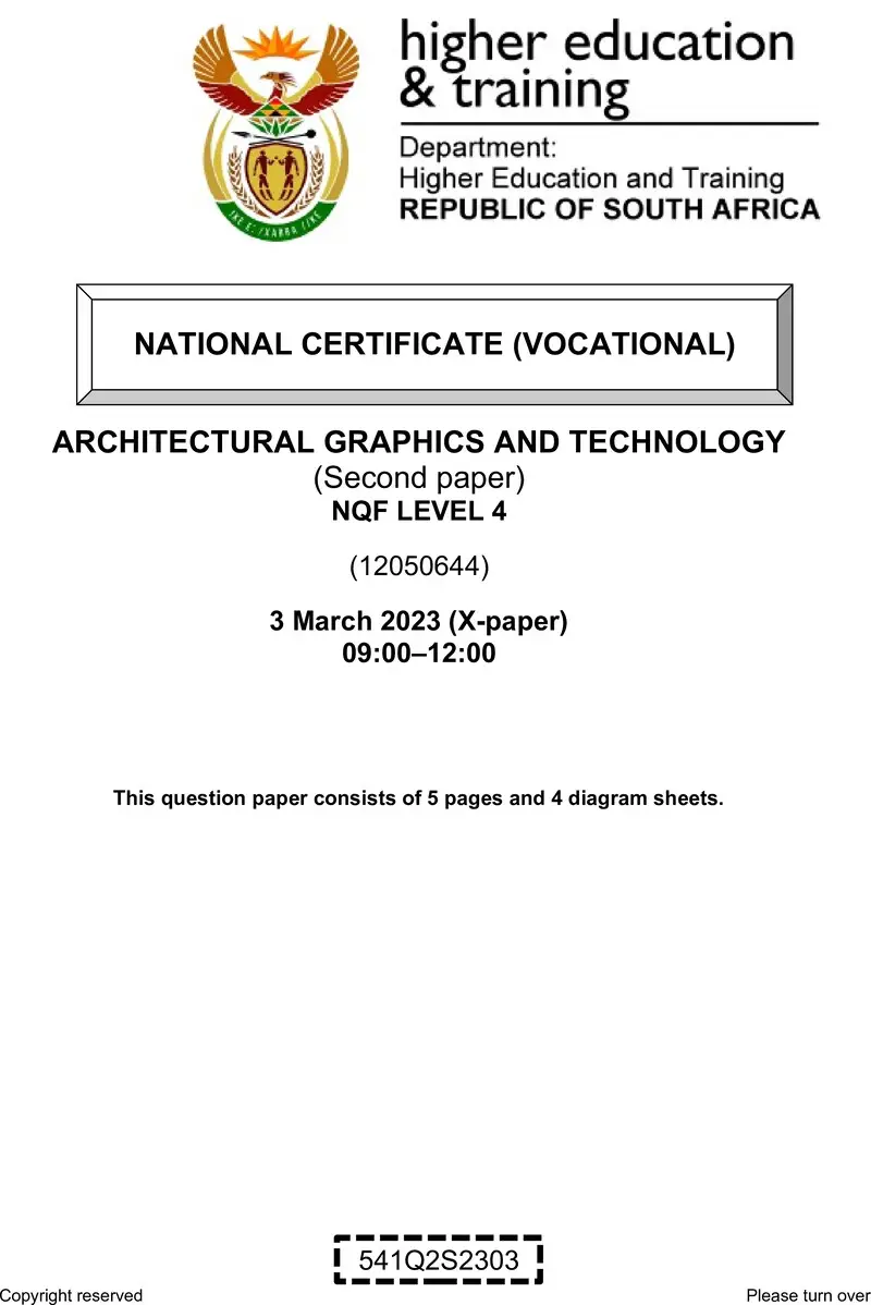 Architectural Graphics And Technology L4 P2 QP Feb 2023 preview