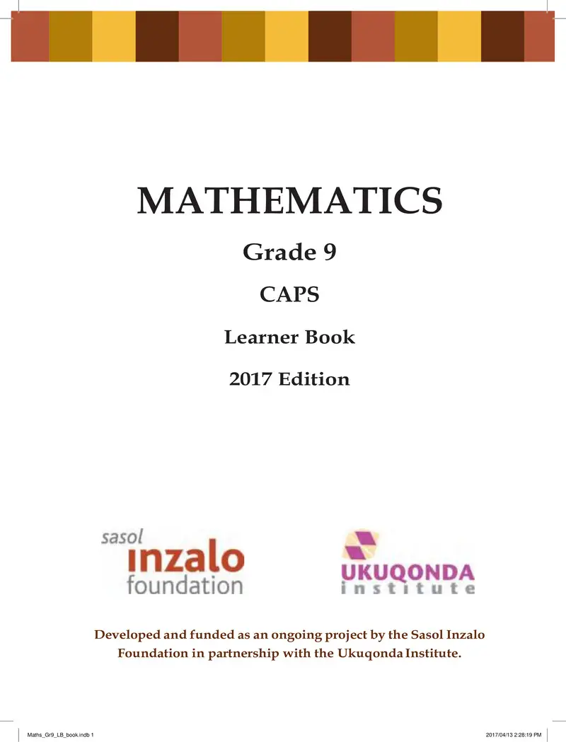 Textbook cover