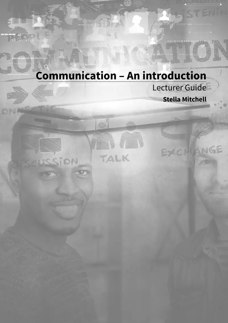 An Introduction To Communication Lecturer Guide cover