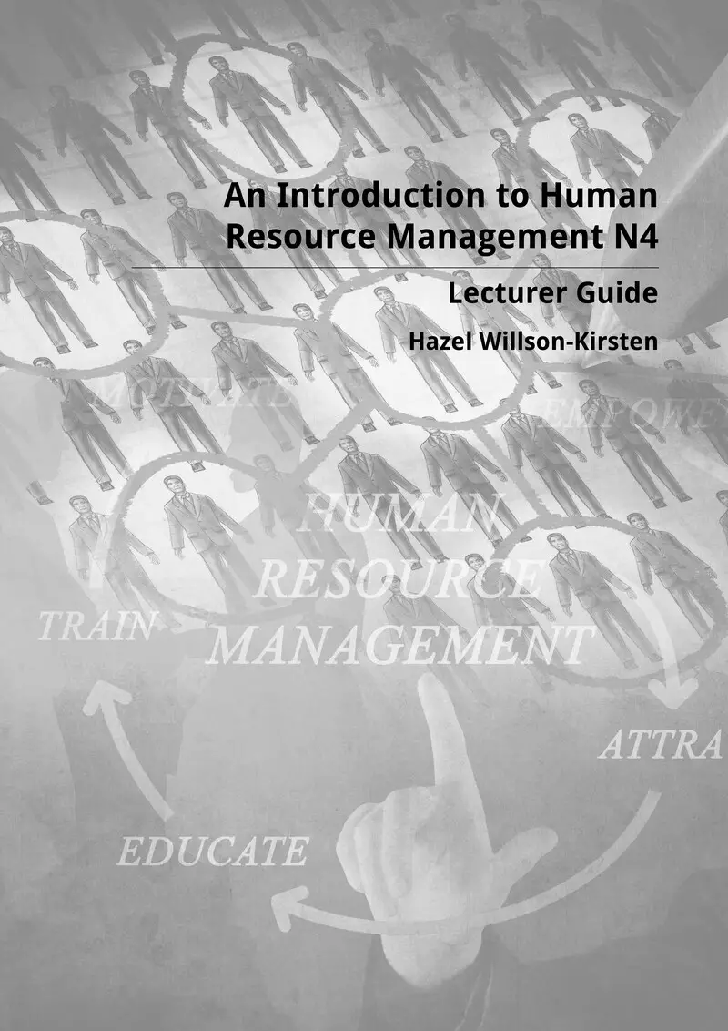 An Introduction To Human Resource Management Lecturer Guide cover