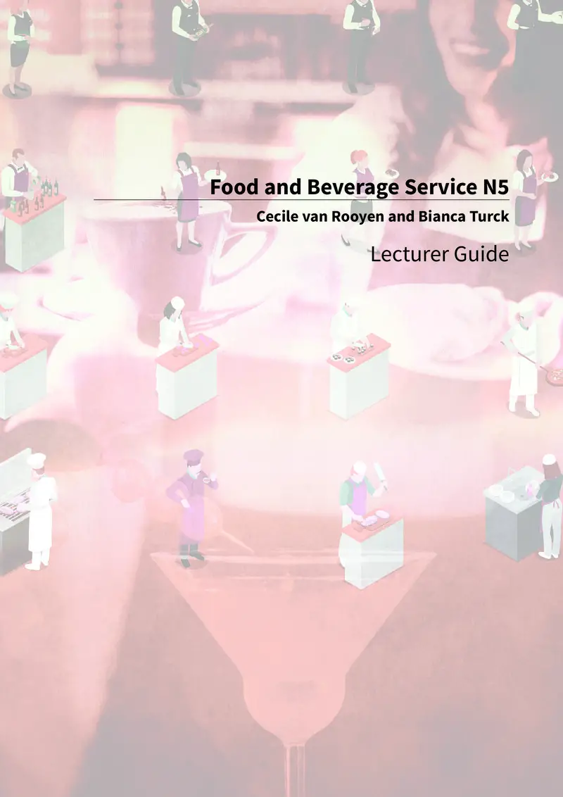 Food And Beverage Service Lecturer Guide N5 cover