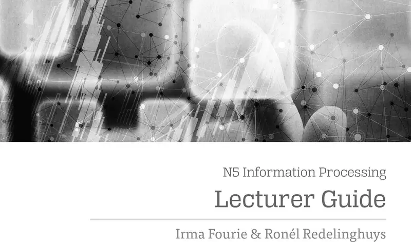 Information Processing Lecturer Guide N5 cover