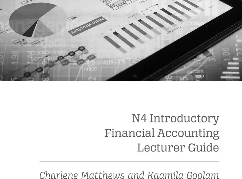 Introductory Financial Accounting Lecturer Guide N4 cover