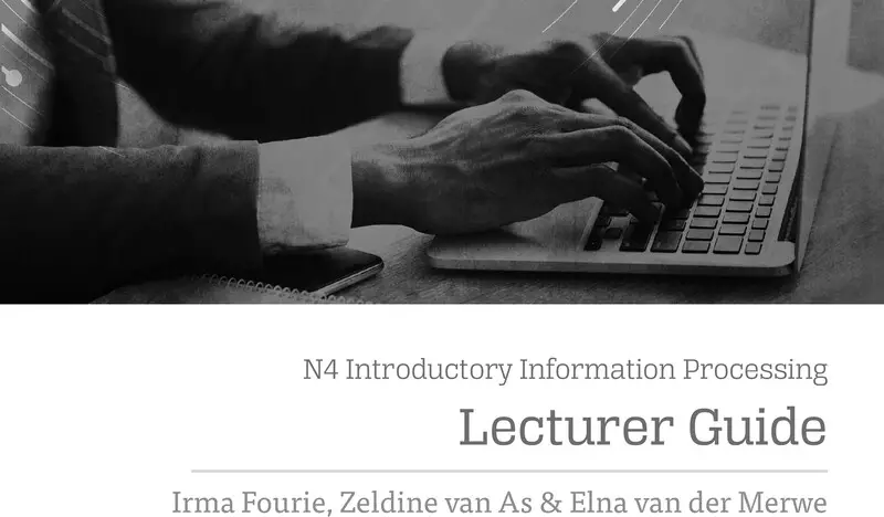 Introductory Information Processing Lecturer Guide N4 cover