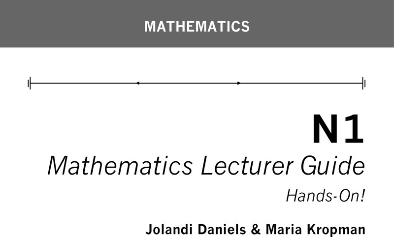 Mathematics Lecturer Guide N1 cover