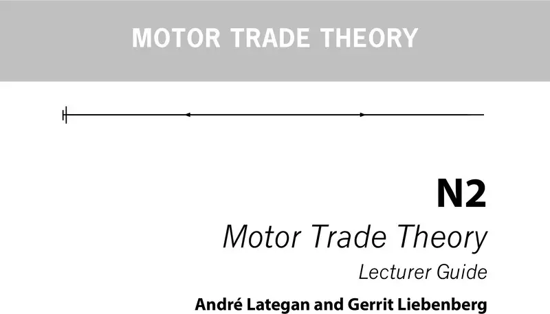 Motor Trade Theory Lecturer Guide N2 cover