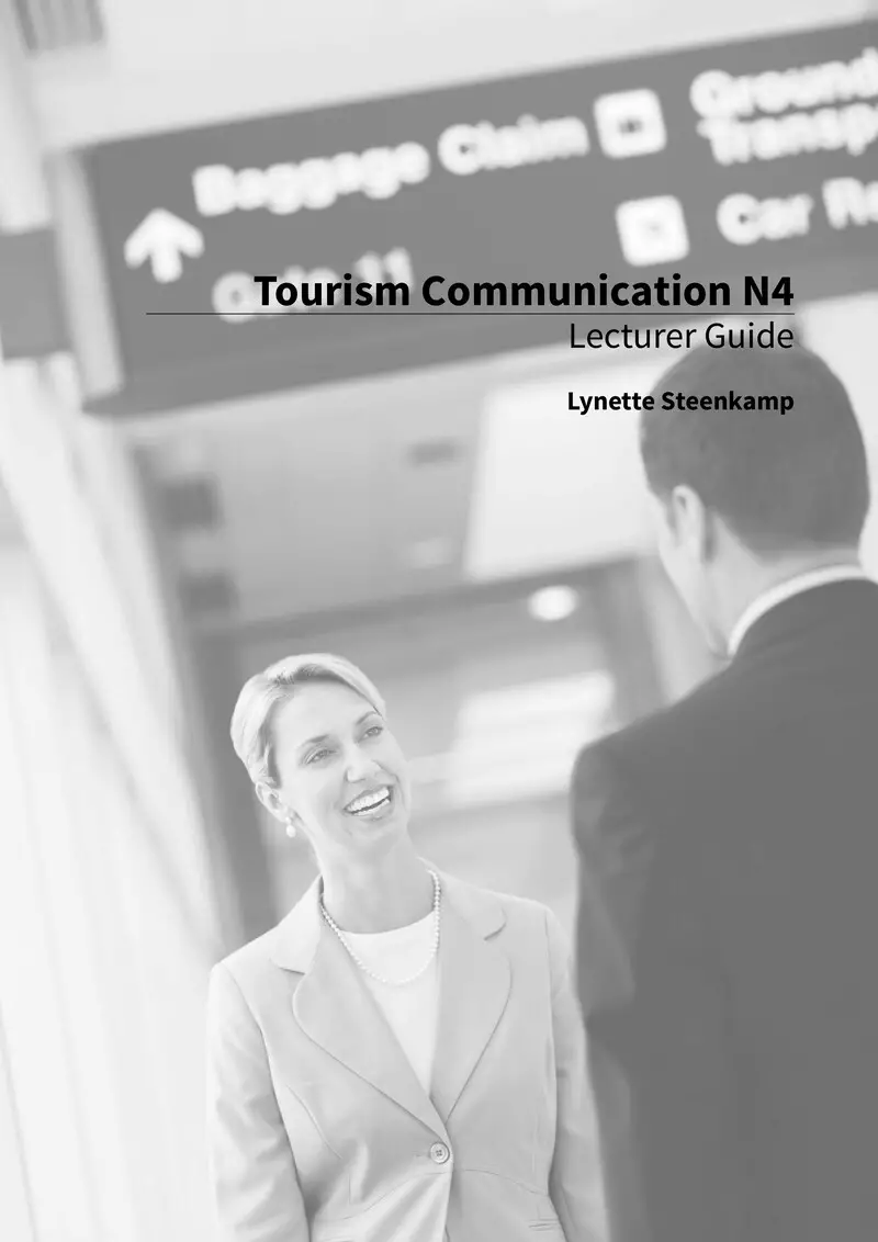 Tourism Communication Lecturer Guide N4 cover