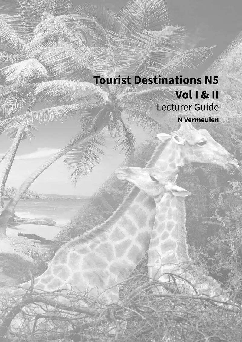 Tourist Destinations Vol I Ii Lecturer Guide N5 cover