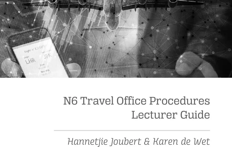 Travel Office Procedures Lecturer Guide N6 cover