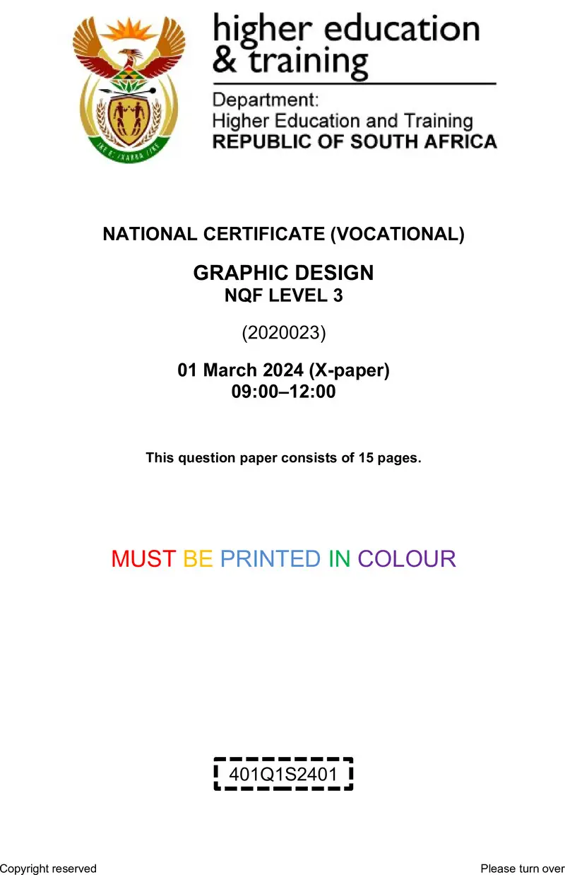 Graphic Design L3 QP Feb 2024 preview