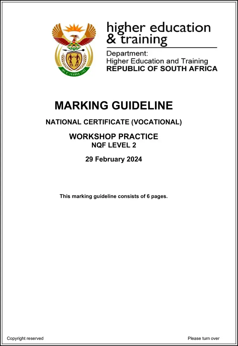 Workshop Practice L2 MEMO Supp 2024 preview