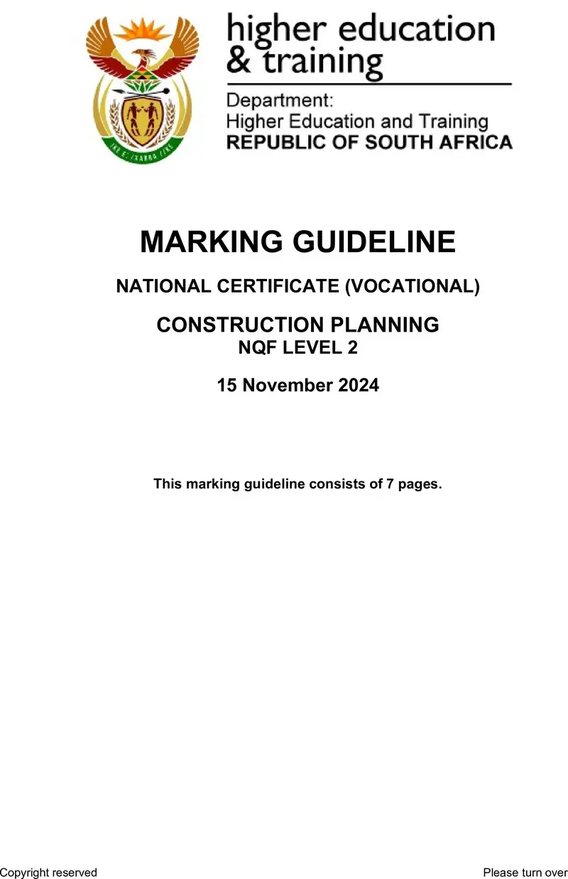 Construction Planning L2 MEMO Nov 2024 preview