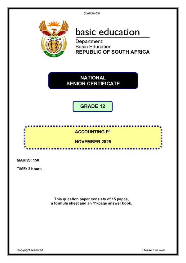 Grade 12 English past paper 2024 – Paper 1 (English) gr12