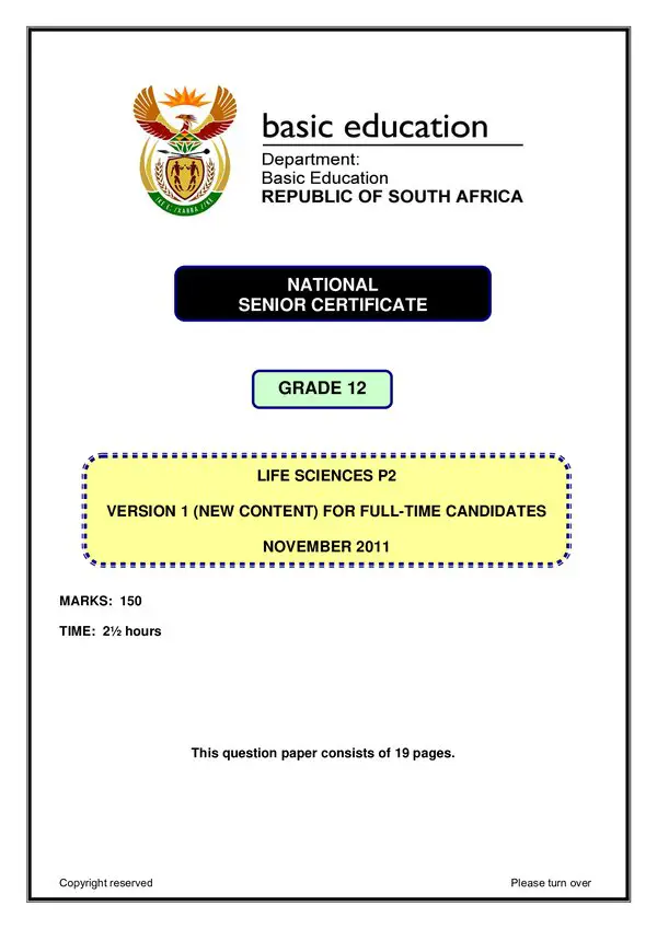 Grade 12 English past paper 1986 – Paper 2 Version 1 (English) gr12