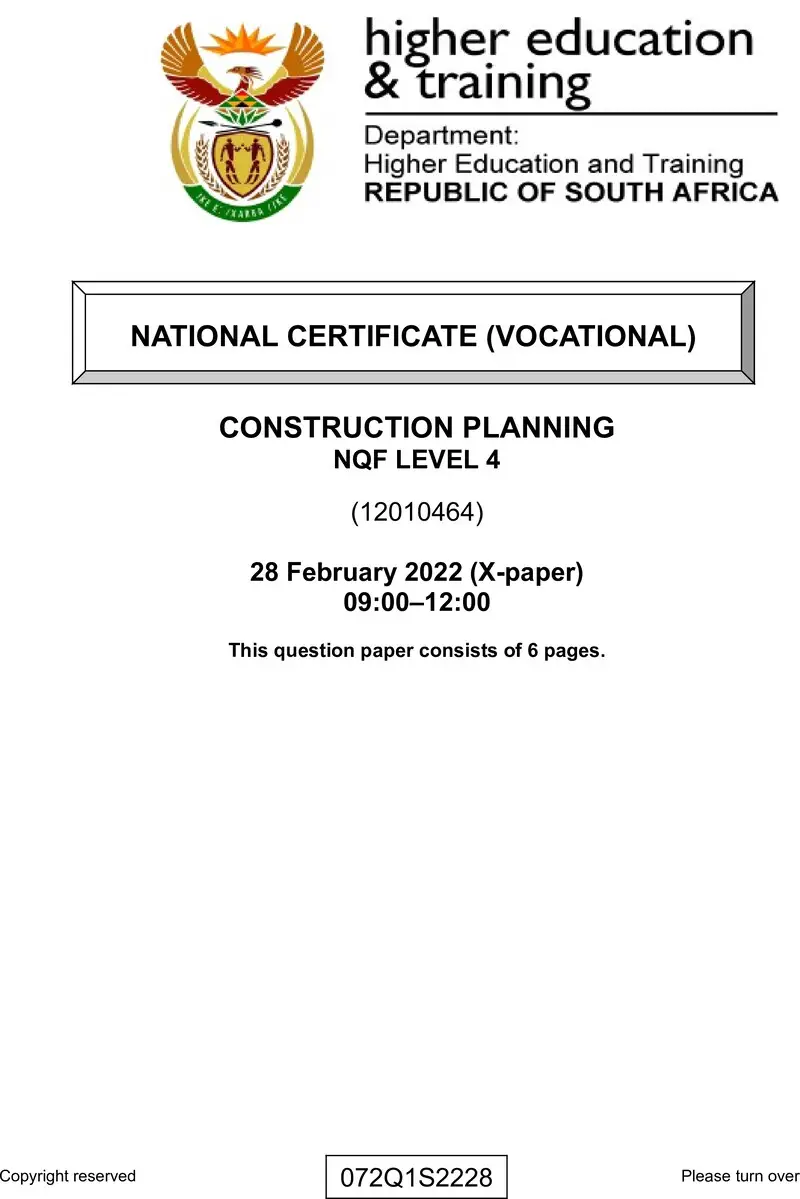 Construction Planning L4 QP Supp Feb 2022 preview
