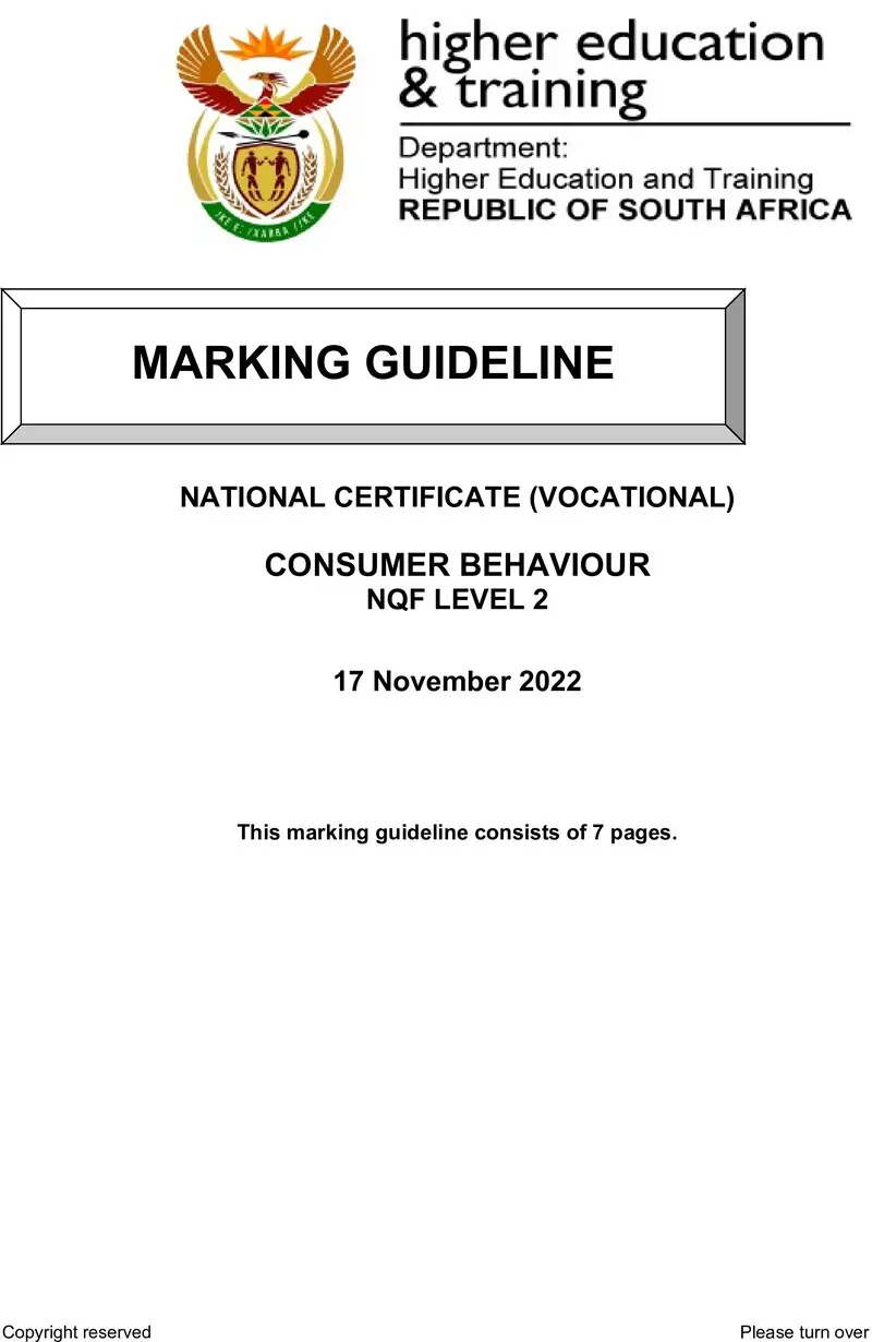 Consumer Behaviour L2 Nov MEMO 2022 preview