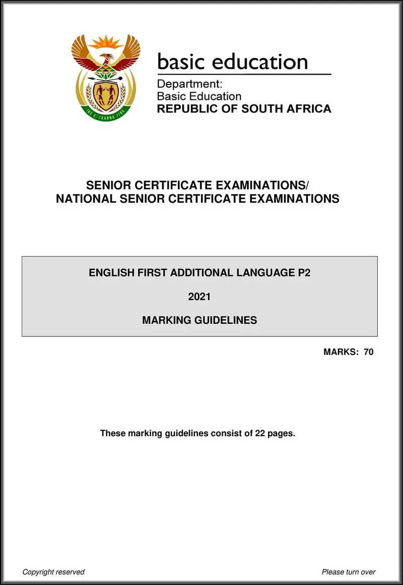 Grade 12 English past paper 2021 – english fal p2 may june 2021 mg gr12